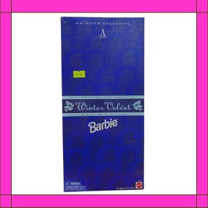 1995 MATTEL BARBIE AVON WINTER VELVET #15571
