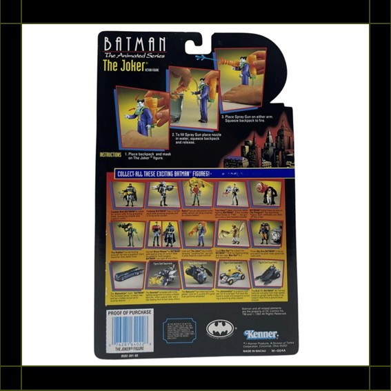 1992 KENNER BATMAN THE ANIMATED SERIES THE JOKER - Imagen 3