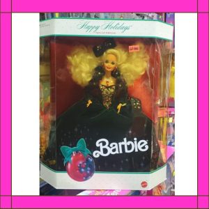 1991 MATTEL BARBIE HAPPY HOLIDAYS #1871 DAMAGE